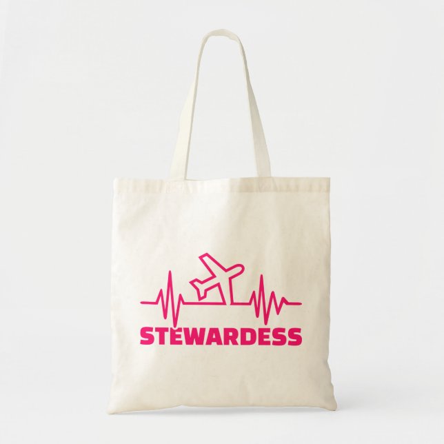 Stewardess frequency tote bag (Front)
