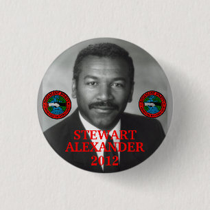 Stewart Alexander 2012 3 Cm Round Badge