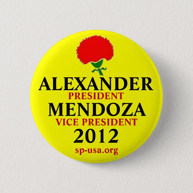 Stewart Alexander 2012 6 Cm Round Badge (Front)
