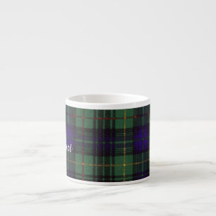 Stewart clan Hunting Plaid Scottish tartan Espresso Cup