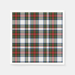 Stewart Dress Tartan Plaid Paper Napkins