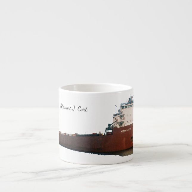 Stewart J. Cort cutout espresso mug (Front)