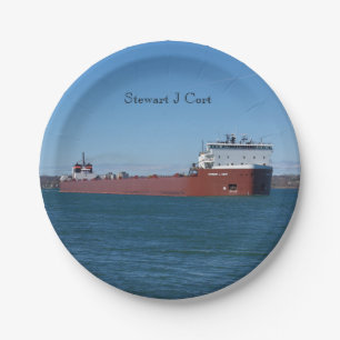 Stewart J. Cort paper plate