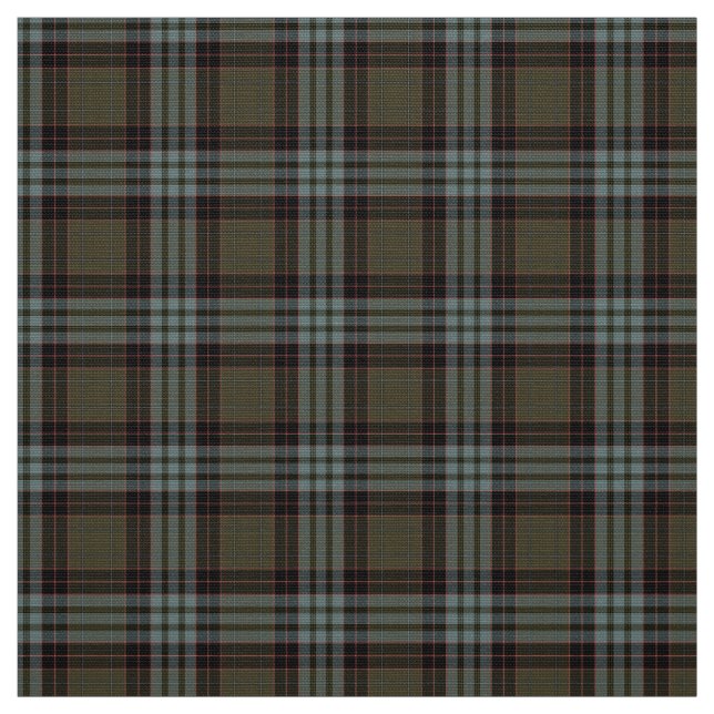 Stewart Old Weathered Tartan Fabric (Swatch)