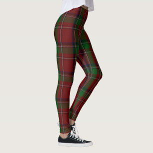 STEWART Plaid Scottish Tartan Irish Winter Leggings