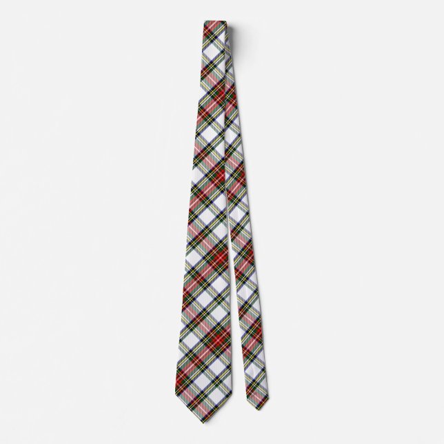 Stewart Plaid Tie (Front)