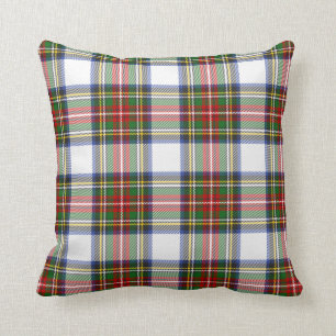 Stewart Royal Dress Plaid Scottish Pattern Cushion