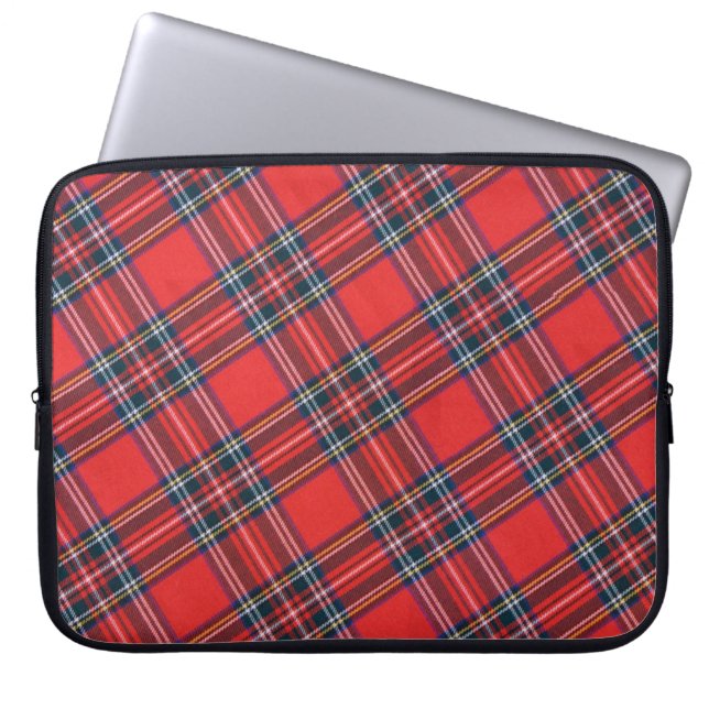 Stewart Royal Modern Tartan Laptop Sleeve (Front)