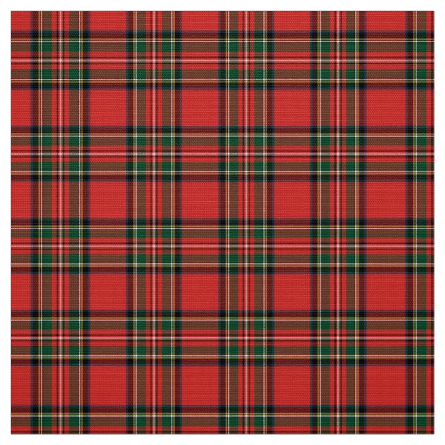 Stewart Royal Tartan. Fabric (Swatch)