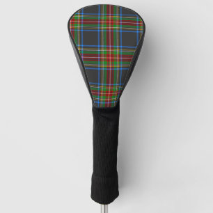 Stewart Stuart Black Clan Tartan Plaid Golf Head Cover