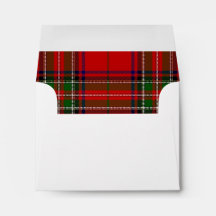 Stewart Tartan Envelope