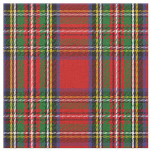 Stewart Tartan Print Fabric
