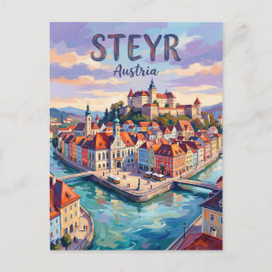 Steyr Austria Postcard