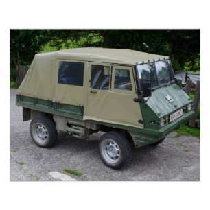 Steyr Puch Haflinger Poster