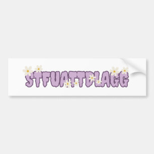 stfuattdlagg books, smut readers bumper sticker