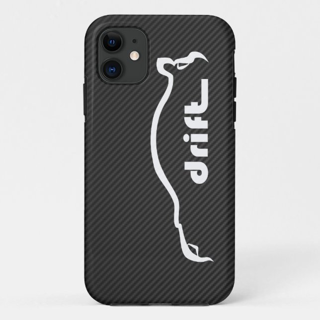 STI Impreza "Drift" silhouette Case-Mate iPhone Case (Back)