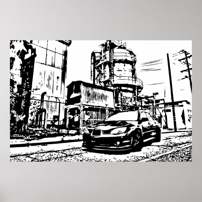 Sti "The Streets" Poster (Front)