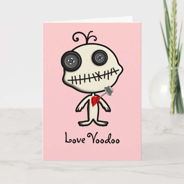 Stick a Pin in Valentine's Day and be Done With It Holiday Card (Front)