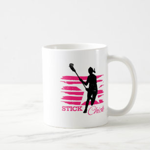 Stick Chick Womens Lacrosse Coffee Mug