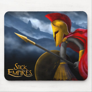 Stick Empires - Speartan Mouse Pad