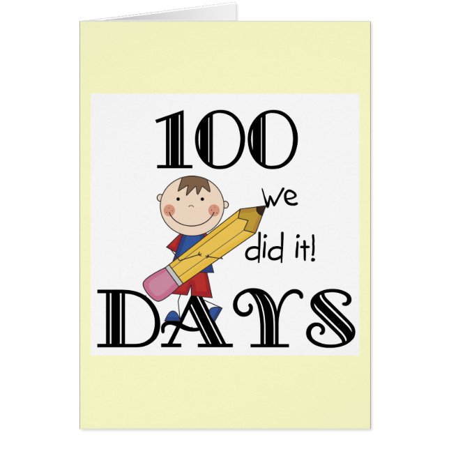 Stick Figure 100 Days (Front)