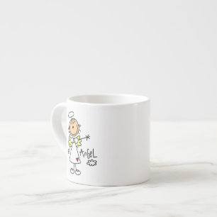 Stick Figure Angel T-shirts and Gifts Espresso Cup