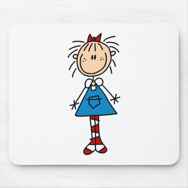 Stick Figure Annie Mousepad (Front)