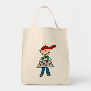 Stick Figure Baking Cookies Tshirts and Gifts Tote Bag