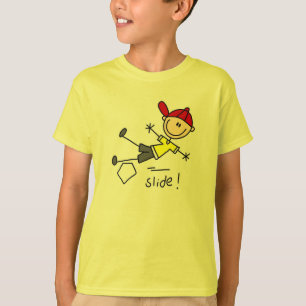 Stick Figure Baseball T-Shirt