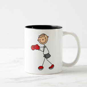 Stick Figure Boxing Mug