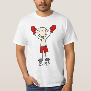 Stick Figure Boxing T-shirts and Gifts
