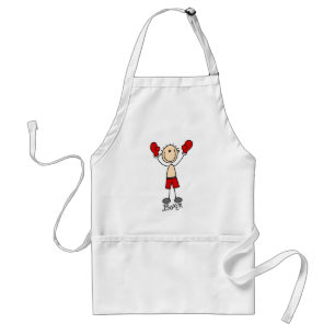 Stick Figure Boxing T-shirts and Gifts Standard Apron