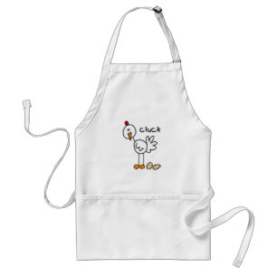 Stick Figure Chicken T-shirts and Gifts Standard Apron