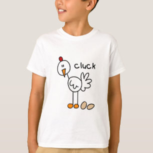 Stick Figure Chicken Tshirts and Gifts