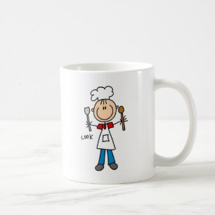 Stick Figure Cook T-shirts and Gifts Coffee Mug