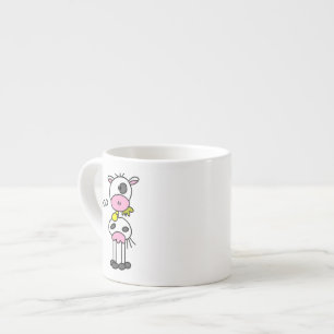 Stick Figure Cow T-shirts and GIfts Espresso Cup