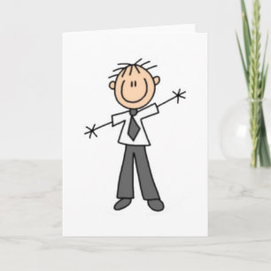 Stick Figure Dad Card