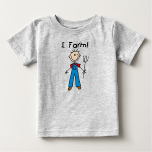 Stick Figure Farmer Tshirts and Gifts