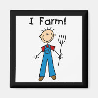 Stick Figure Farmer Tshirts and Gifts