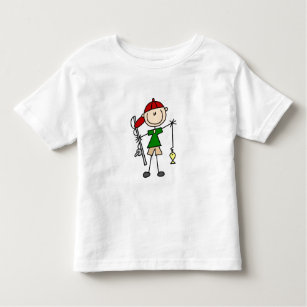 Stick Figure Fishing Tshirts and Gifts