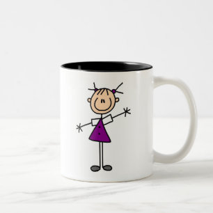 Stick Figure Girl Mug
