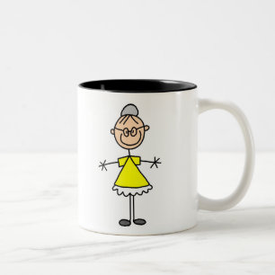 Stick Figure Grandma Mug