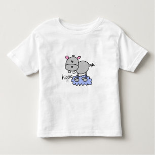 Stick Figure Hippo T-shirts and Gifts