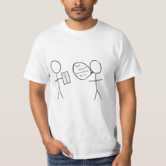 Stick Figure Humour T-Shirt