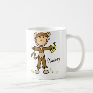 Stick Figure In Monkey Suit Mug