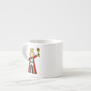 Stick Figure King Espresso Cup