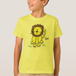 Stick Figure Lion T-shirts