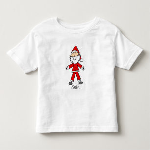 Stick Figure Santa Claus Tshirts and Gifts