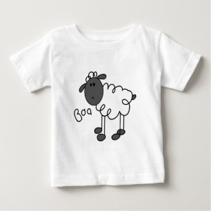 Stick Figure Sheep Tshirts and Gifts