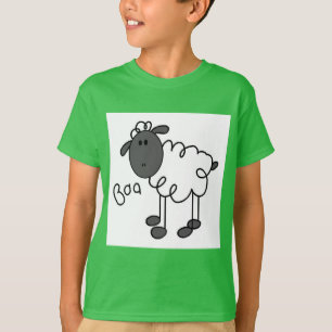 Stick Figure Sheep Tshirts and Gifts